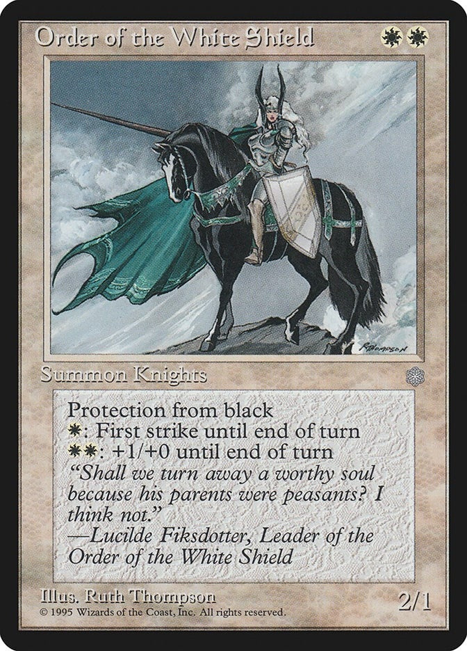 Order of the White Shield (270) [ICE] - MTG Single
