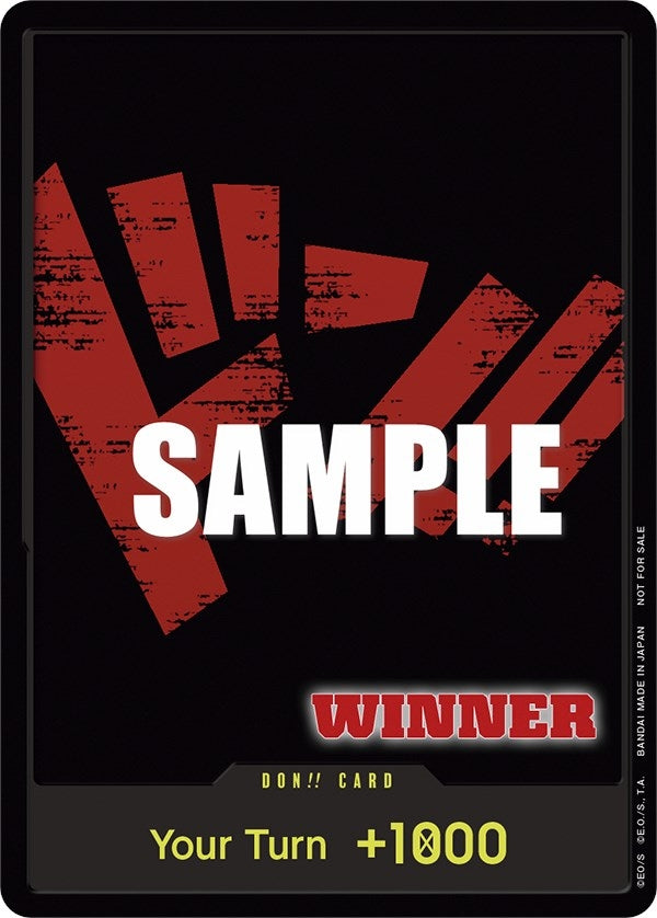 DON!! Card (Tournament Pack Vol. 2) [Winner] (OP-PR) - One Piece Card Game Single