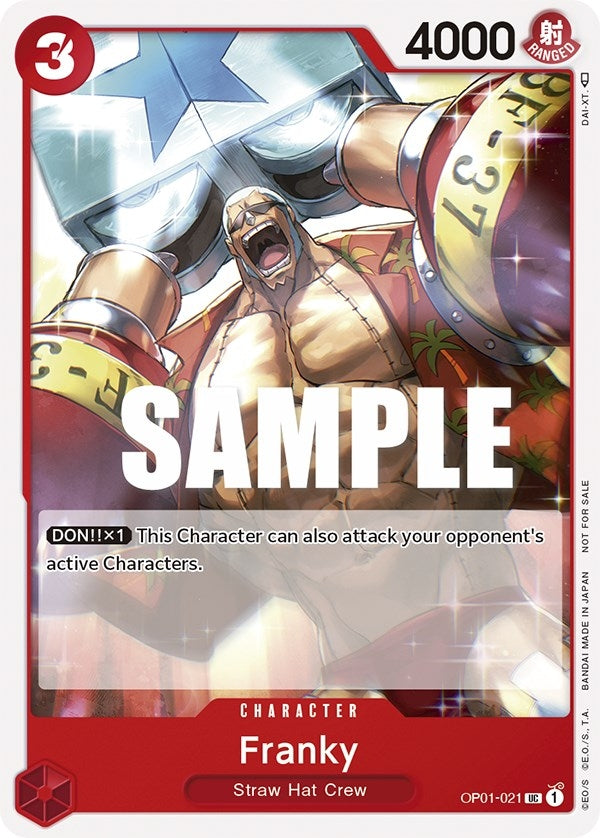 Franky (Tournament Pack Vol. 2) (1021) (OP-PR) - One Piece Card Game Single