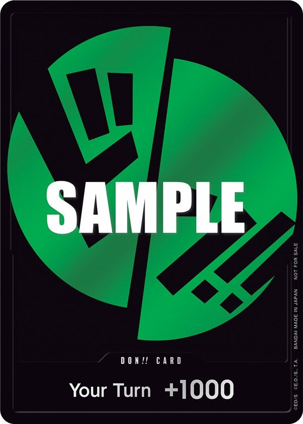 DON!! Card (Green) (OP-PR) - One Piece Card Game Single