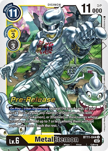 MetalEtemon (11044) [BT11_PR] - Digimon Card Game Single
