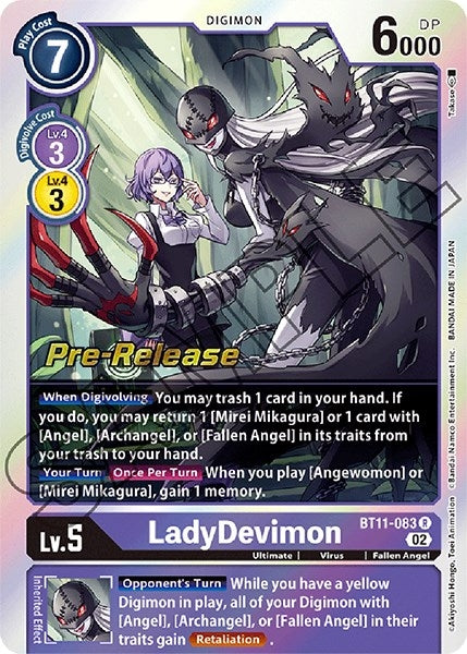LadyDevimon (11083) [BT11_PR] - Digimon Card Game Single