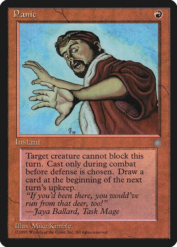 Panic [ICE] - MTG Single