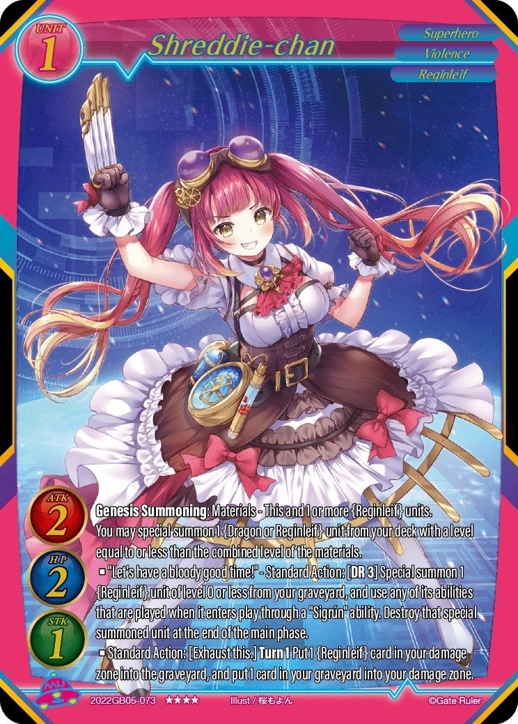 Shreddie-chan (2022) - Gate Ruler Single