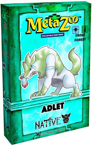 Native Theme Deck: Adlet - First Edition [NATFE] - MetaZoo Sealed