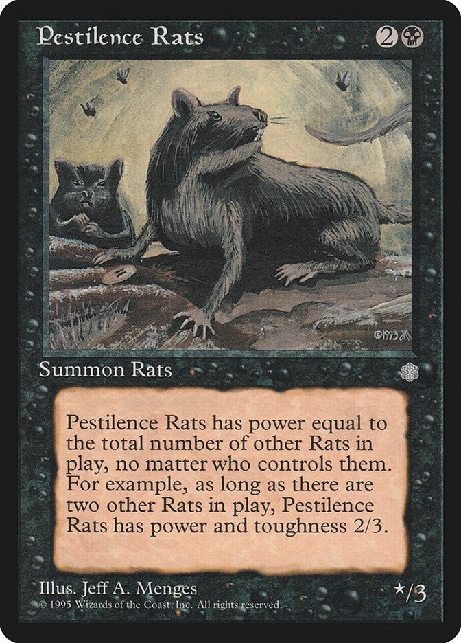 Pestilence Rats [ICE] - MTG Single