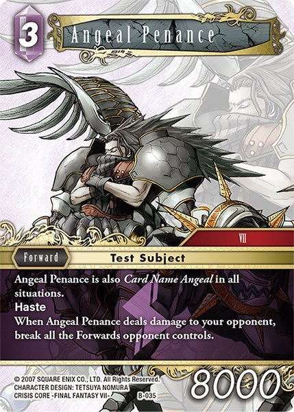 Angeal Penance (35) - Final Fantasy TCG Single