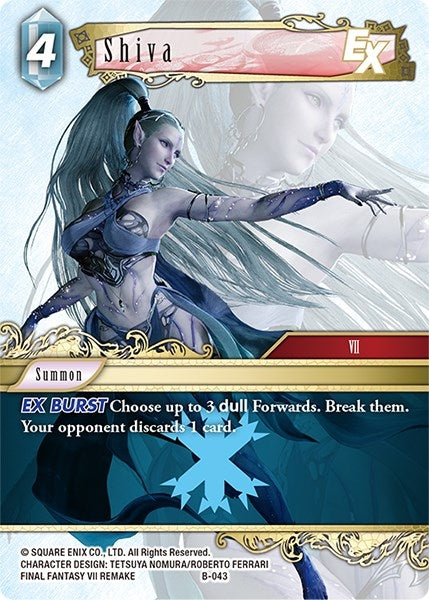 Shiva EX (43) - Final Fantasy TCG Single