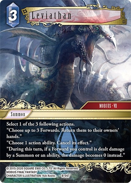 Leviathan (47) - Final Fantasy TCG Single