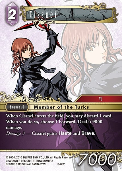 Cissnei (52) - Final Fantasy TCG Single