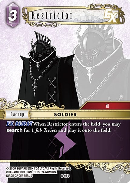 Restrictor EX (54) - Final Fantasy TCG Single