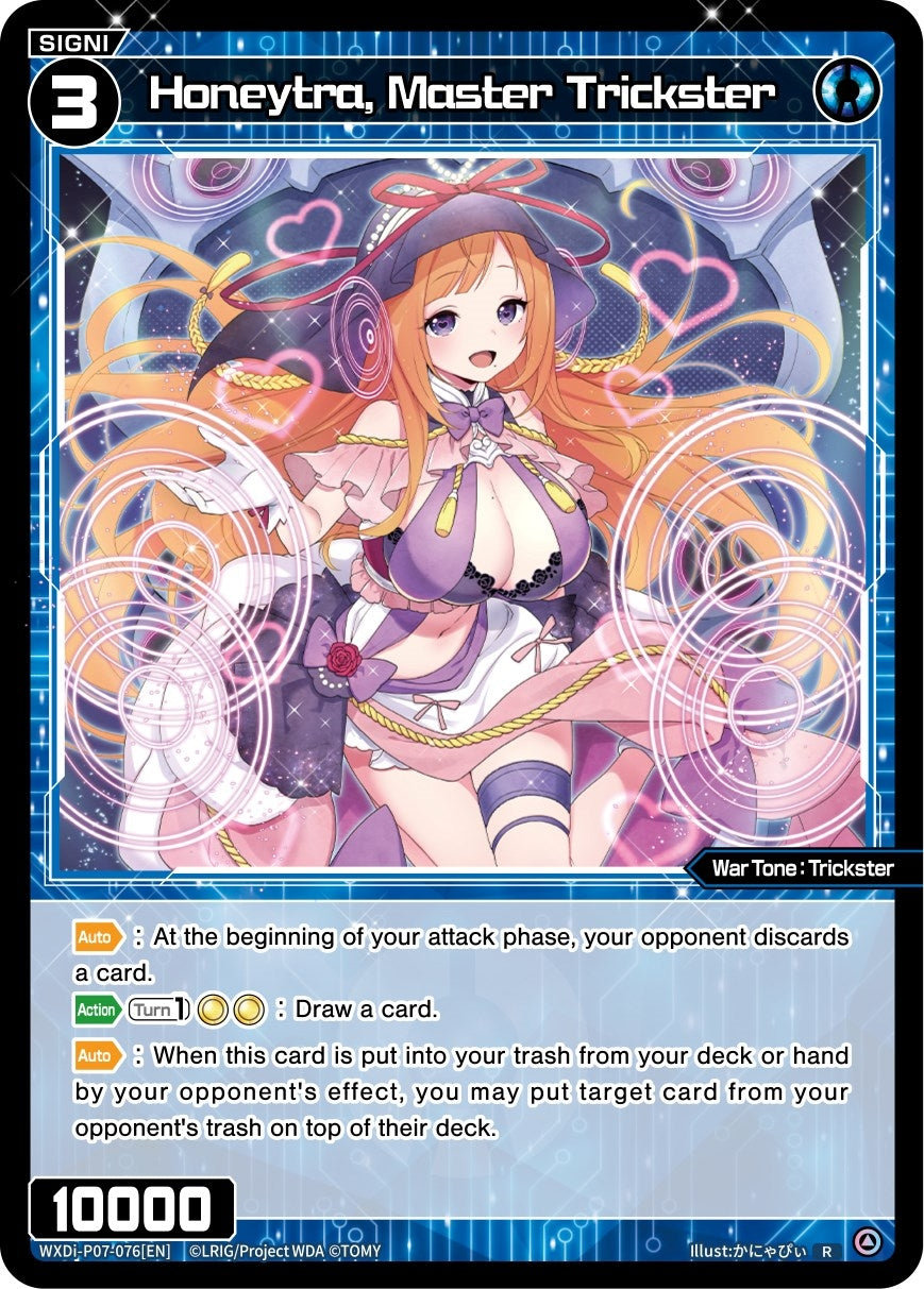 Honeytra Master Trickster (7076) [WXDi-P07] - WIXOSS Single