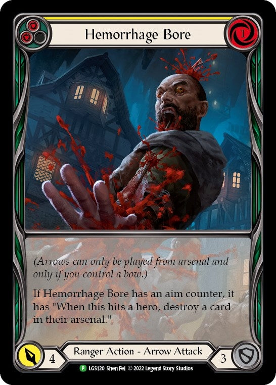 Hemorrhage Bore (Yellow) - LGS120 (120) [PR] - Flesh and Blood TCG Single