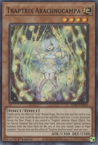 Traptrix Arachnocampa (2) (SDBT) - YuGiOh Single