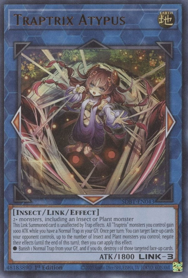 Traptrix Atypus (43) (SDBT) - YuGiOh Single