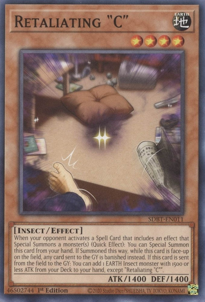 Retaliating ’C’ (11) (SDBT) - YuGiOh Single