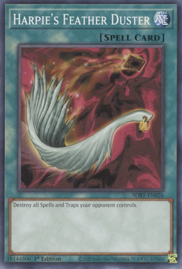 Harpie’s Feather Duster (26) (SDBT) - YuGiOh Single