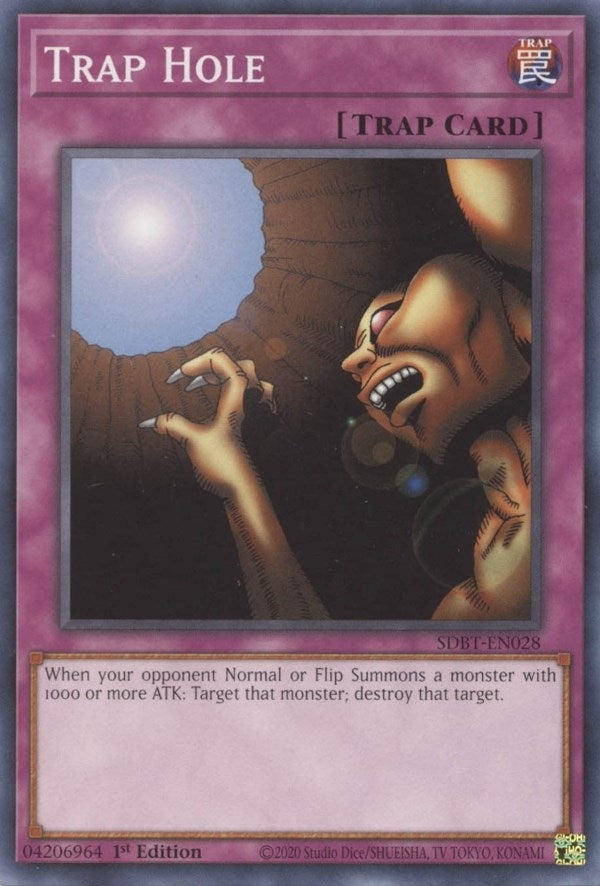 Trap Hole (28) (SDBT) - YuGiOh Single