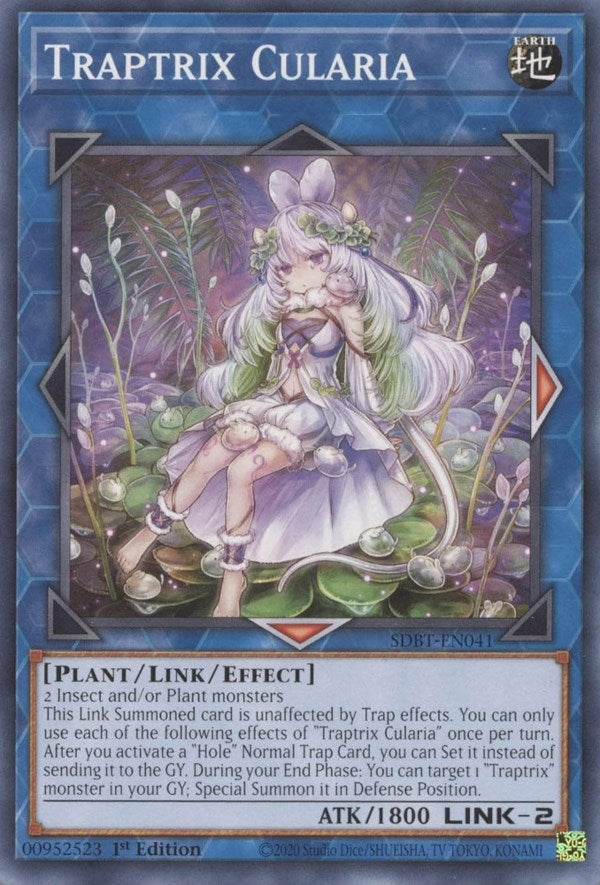 Traptrix Cularia (41) (SDBT) - YuGiOh Single