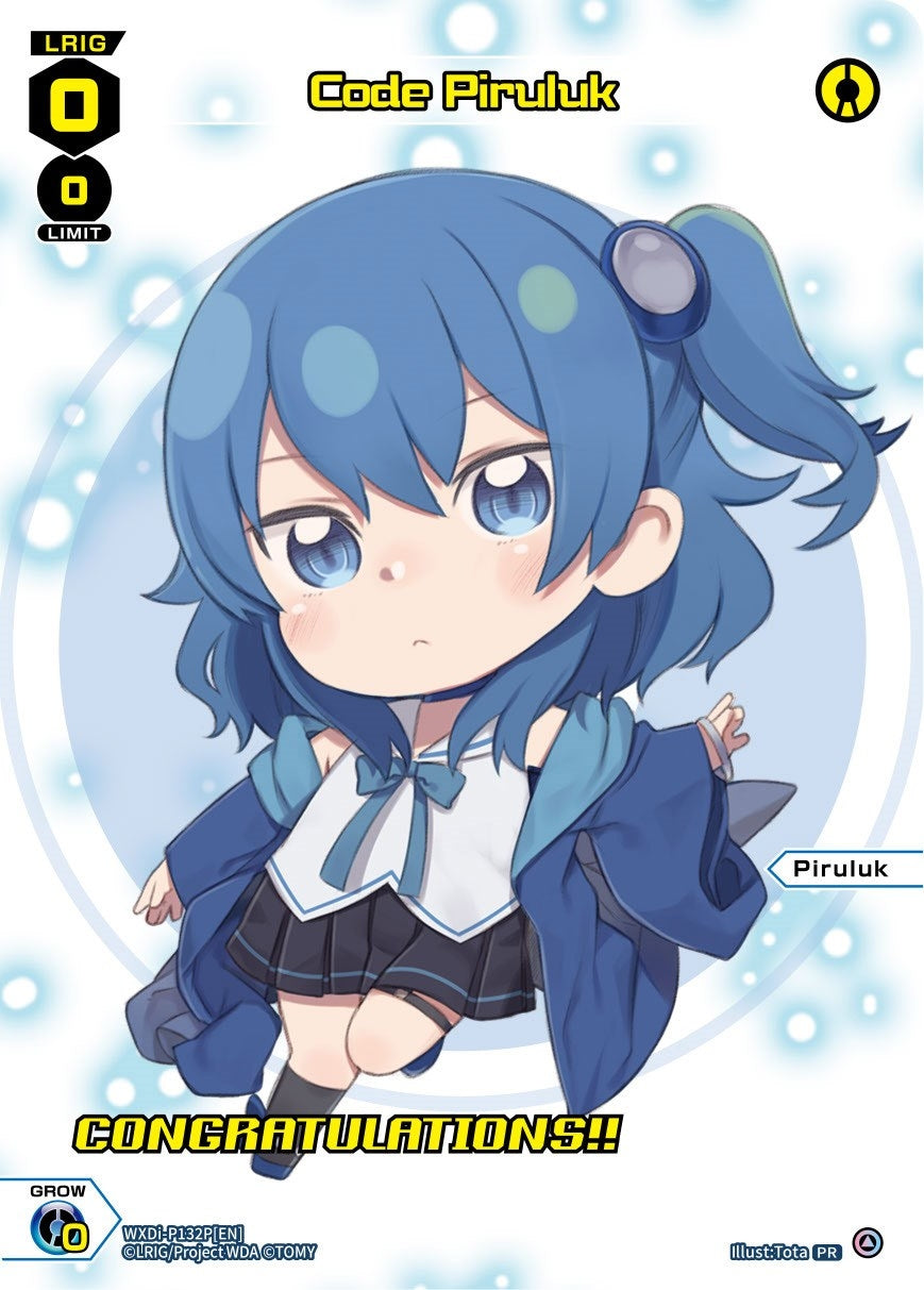 Code Piruluk (January 2023) (Winner) (132) [WXDi-P] - WIXOSS Single