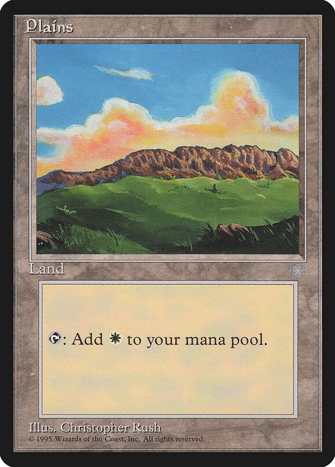 Plains (343) (343) [ICE] - MTG Single