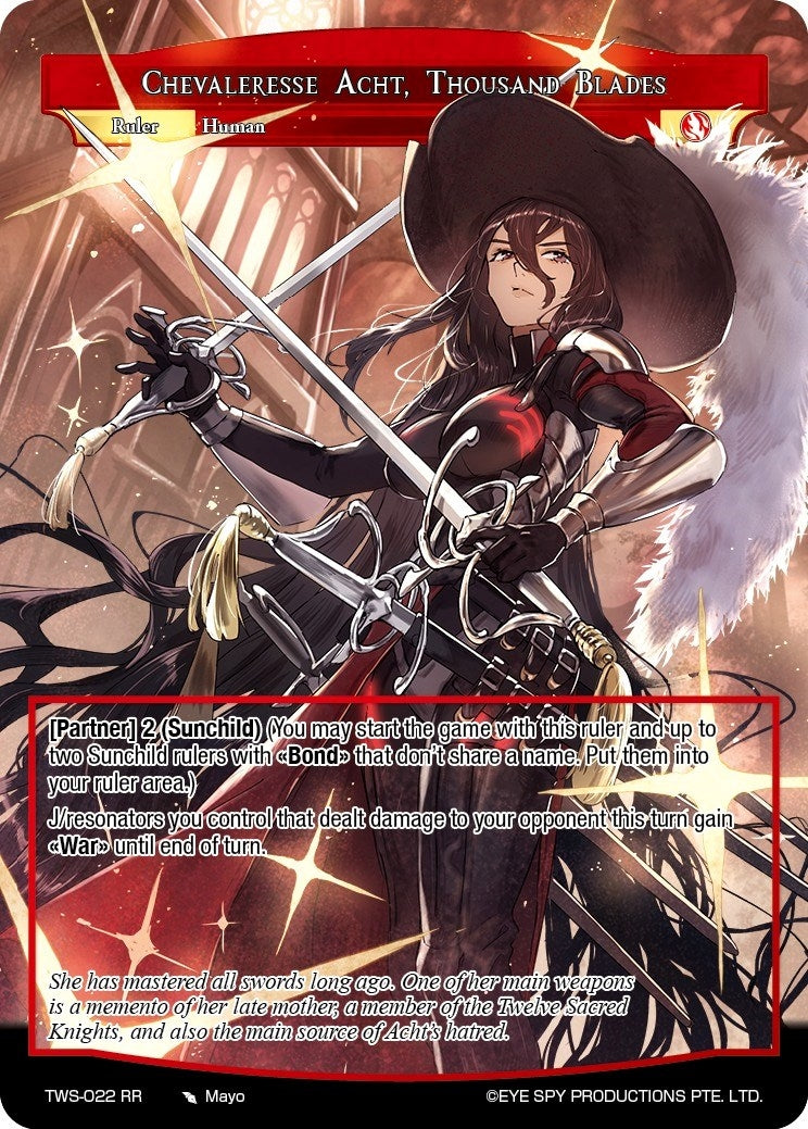 Chevaleresse Acht Thousand Blades (22) [TWS] - Force of Will Single