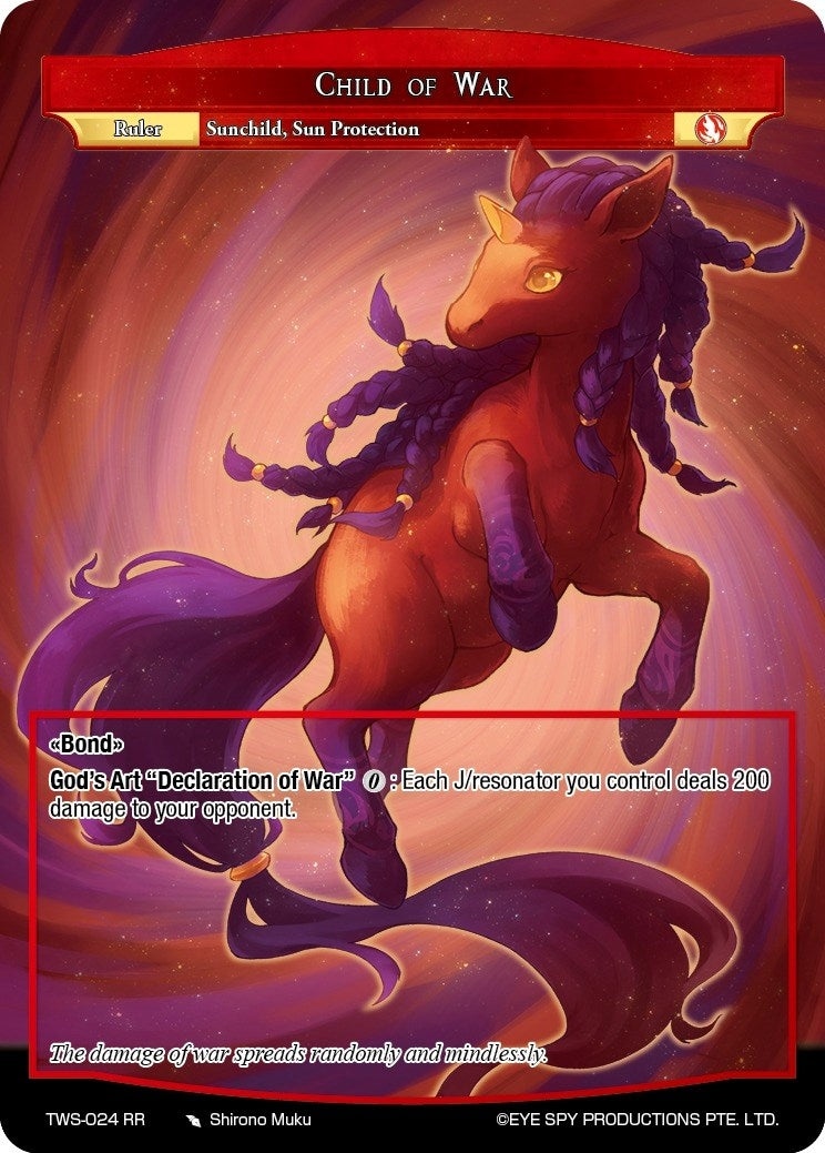 Child of War (24) [TWS] - Force of Will Single