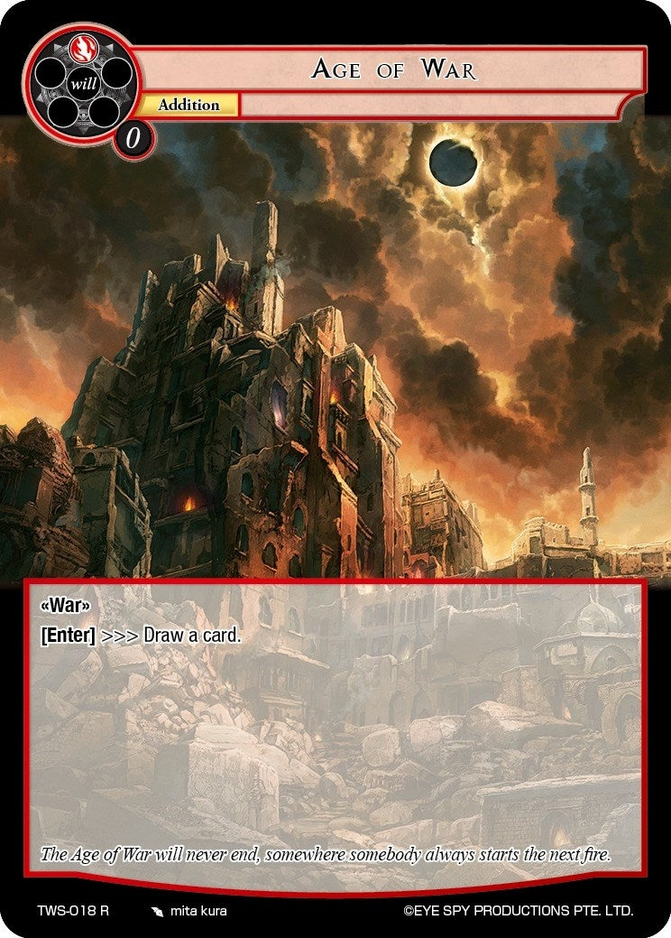 Age of War (18) [TWS] - Force of Will Single