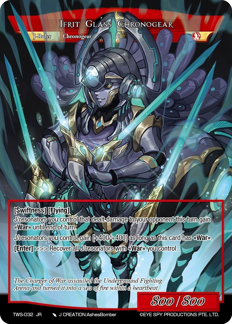Summon the Charger of War! // Ifrit Glass Chronogear (32) [TWS] - Force of Will Single