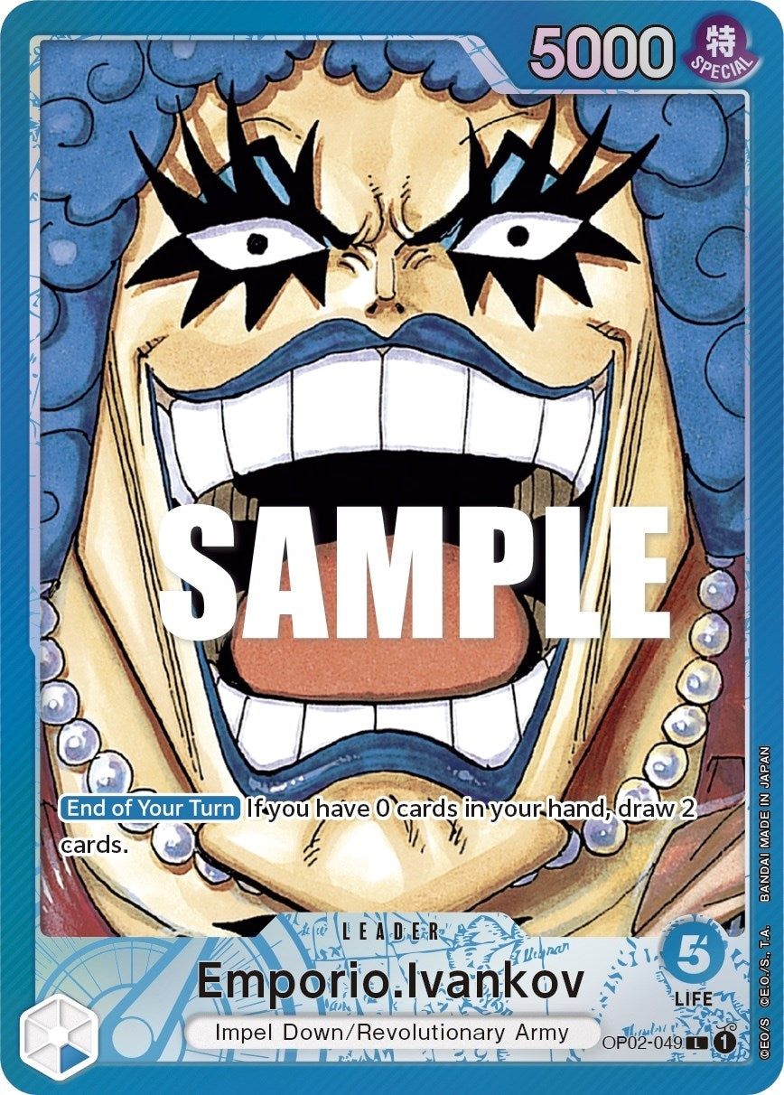 Emporio.Ivankov (049) (Alternate Art) (2049) (OP02) - One Piece Card Game Single