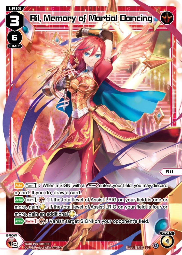 Ril Memory of Martial Dancing (7008) [WXDi-P07] - WIXOSS Single
