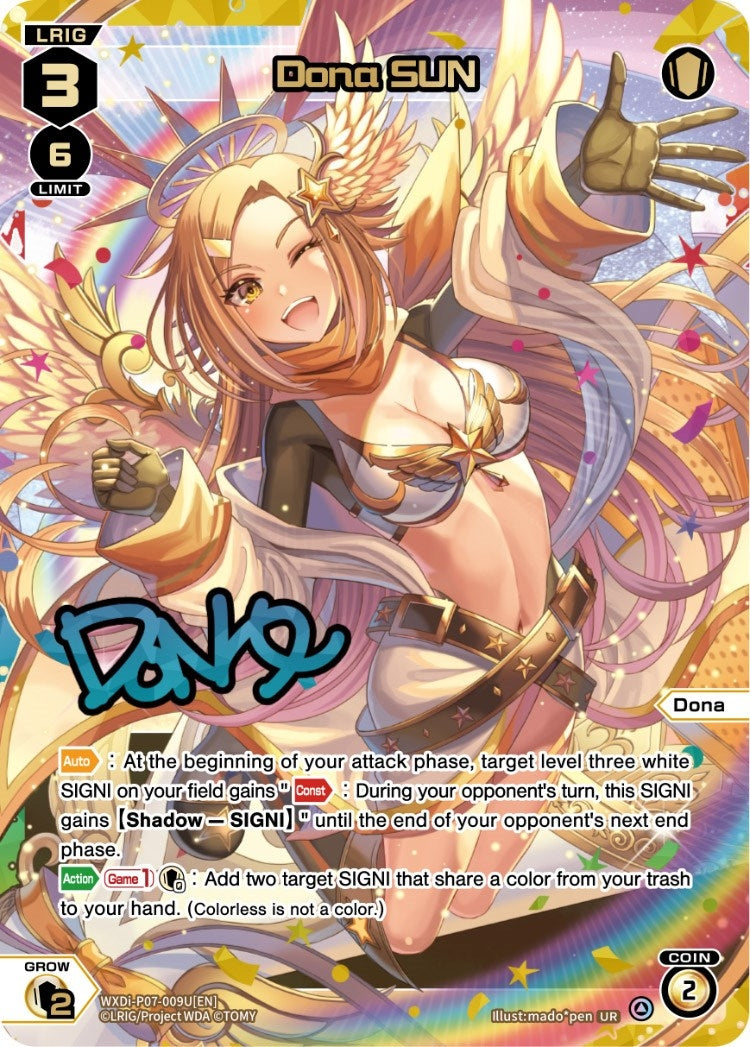 Dona SUN (UR) (7009) [WXDi-P07] - WIXOSS Single