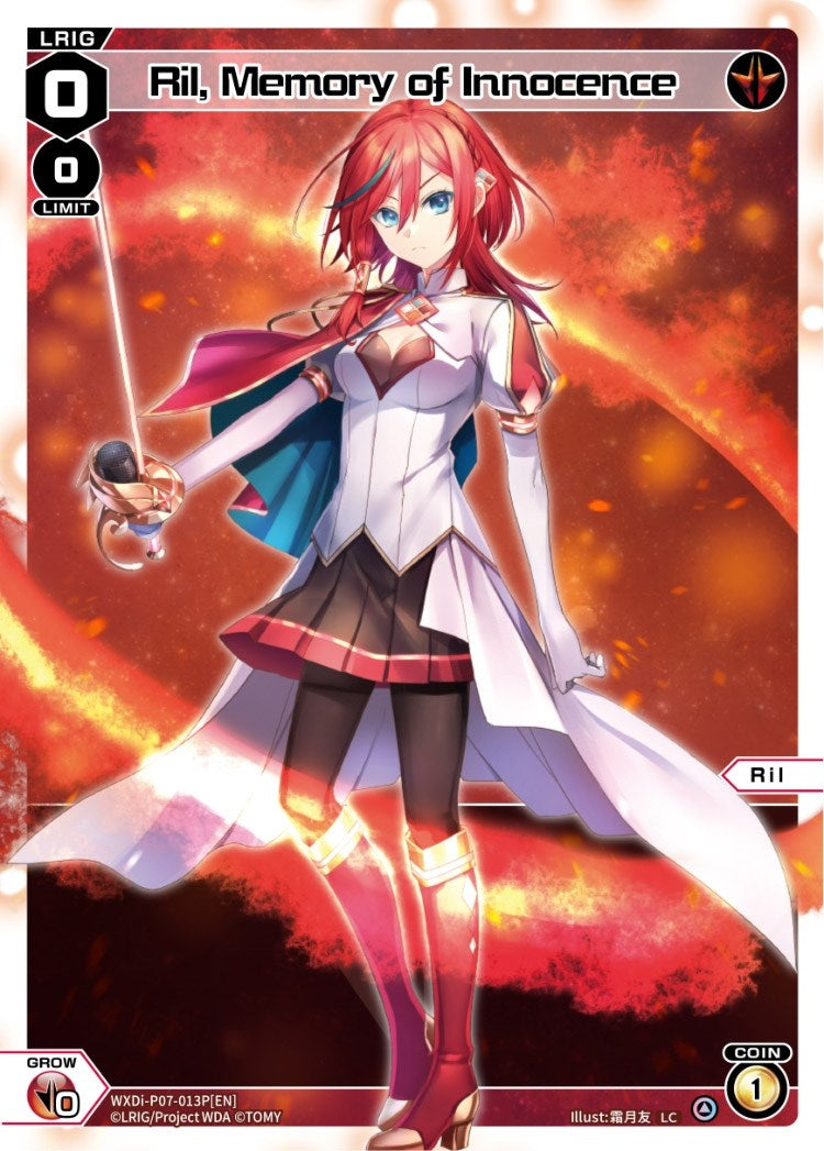 Ril Memory of Innocence (Parallel Foil) (7013) [WXDi-P07] - WIXOSS Single