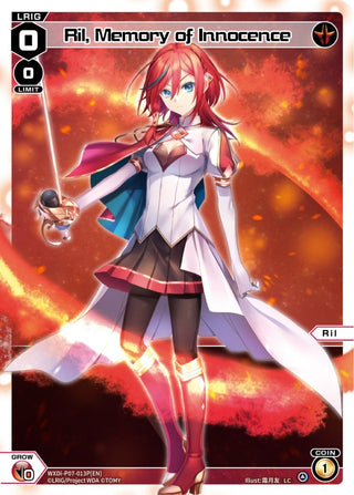 Ril Memory of Innocence (Parallel Foil) (7013) [WXDi-P07] - WIXOSS Single