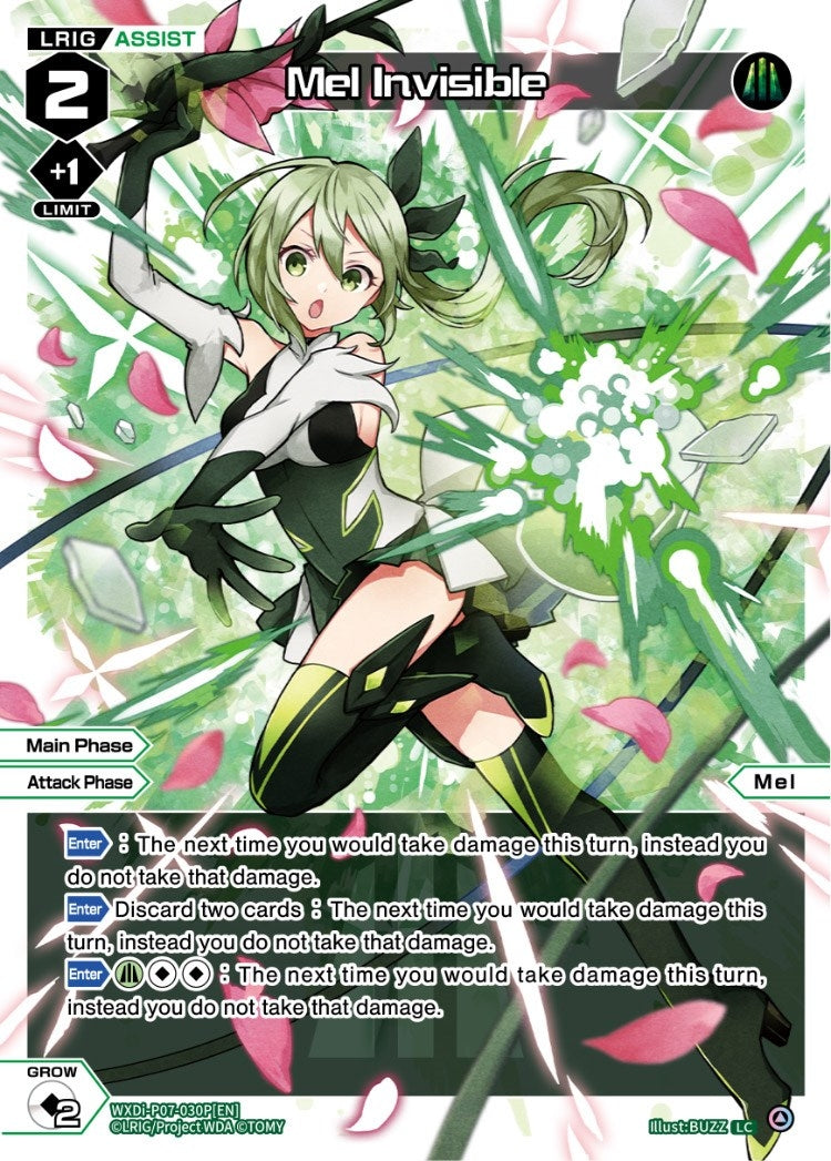 Mel Invisible (Parallel Foil) (7030) [WXDi-P07] - WIXOSS Single