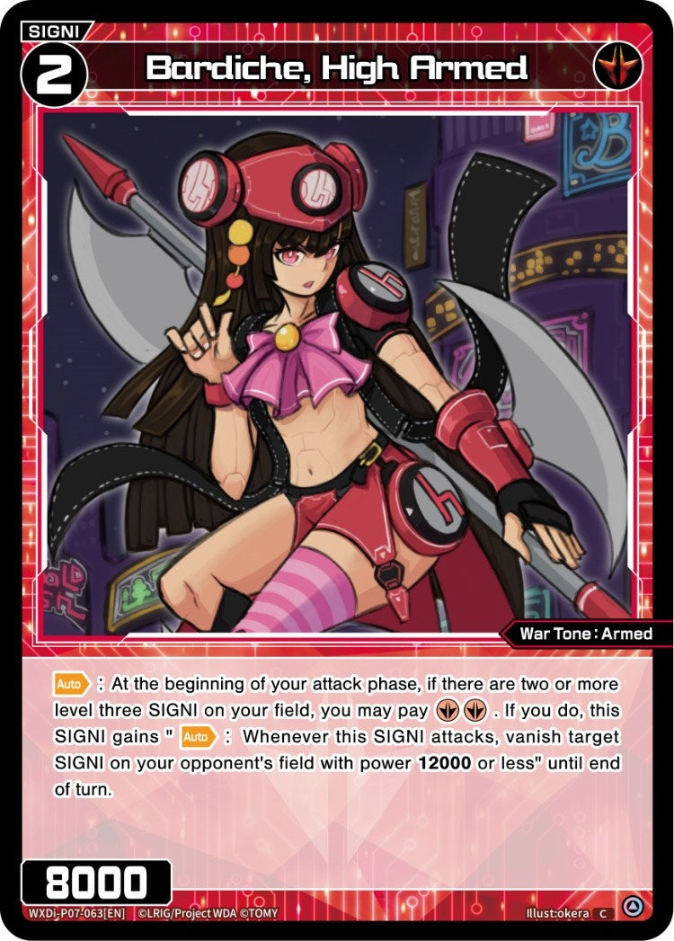 Bardiche High Armed (7063) [WXDi-P07] - WIXOSS Single