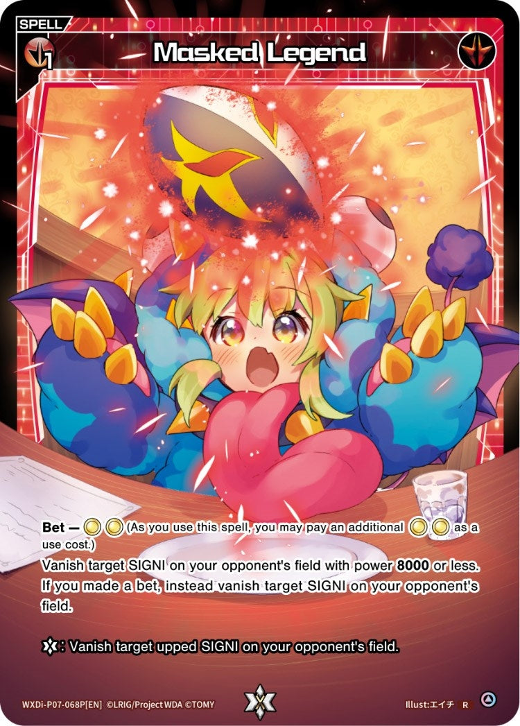 Masked Legend (Parallel Foil) (7068) [WXDi-P07] - WIXOSS Single