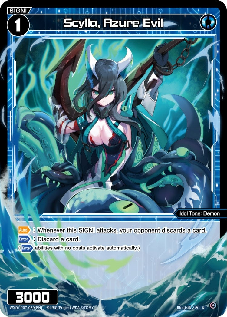 Scylla Azure Evil (7069) [WXDi-P07] - WIXOSS Single