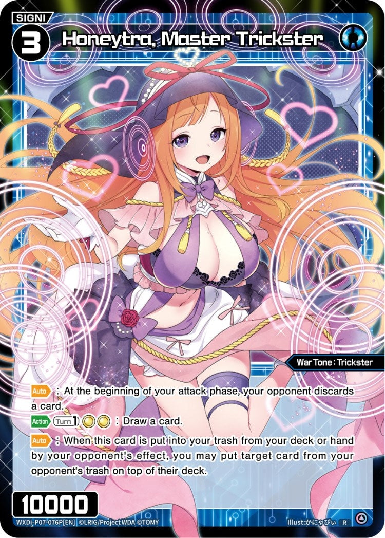 Honeytra Master Trickster (Parallel Foil) (7076) [WXDi-P07] - WIXOSS Single