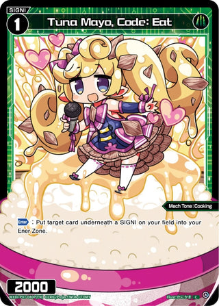 Tuna Mayo Code: Eat (Parallel Foil) (7080) [WXDi-P07] - WIXOSS Single