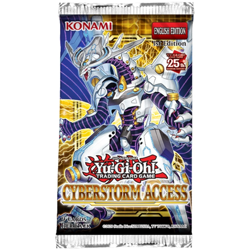 Cyberstorm Access Booster Pack [1st Edition] (CYAC) - YuGiOh Sealed
