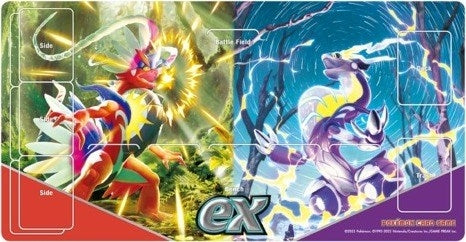 Pokemon TCG: Pokemon Center Japan Exclusive Koraidon & Miraidon Playmat - Playmats Sealed