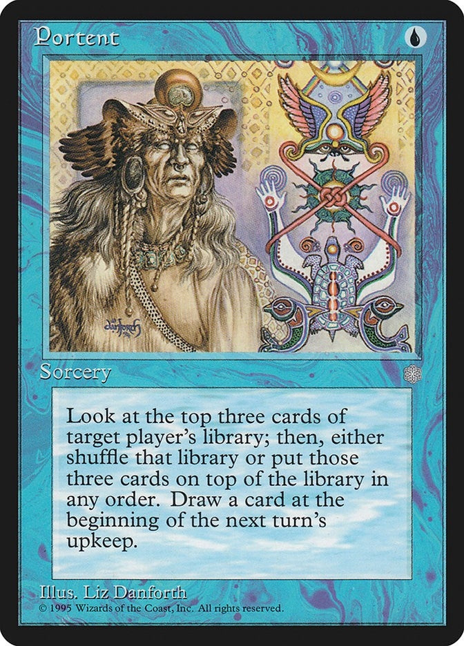 Portent (90) [ICE] - MTG Single
