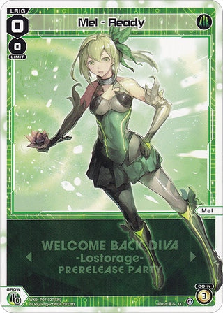 Mel - Ready (Prerelease Party) (7027) [WXDi-P] - WIXOSS Single