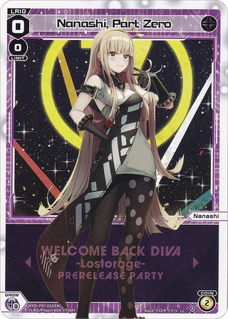 Nanashi Part Zero (Prerelease Party) (7033) [WXDi-P] - WIXOSS Single