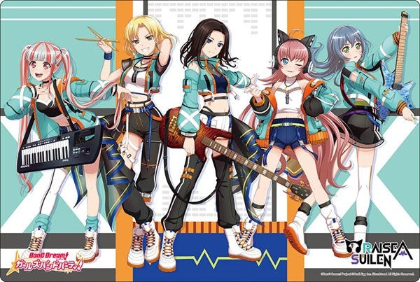 Bushiroad Rubber Mat Collection V2 Vol.558: BanG Dream! Girls Band Party! - RAISE A SUILEN (2558) - Playmats Sealed