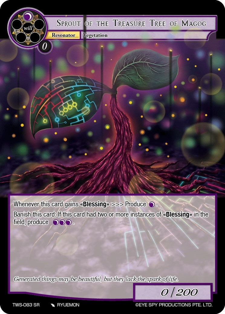 Sprout of the Treasure Tree of Magog (83) [TWS] - Force of Will Single