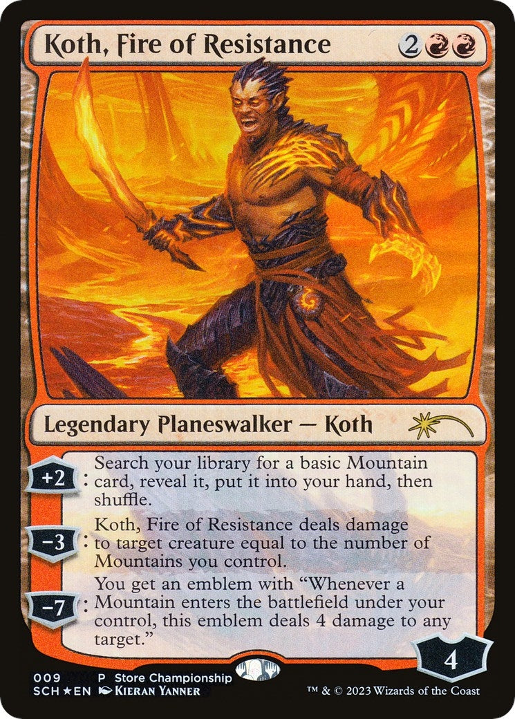 Koth Fire of Resistance (9) [GAME] - MTG Single