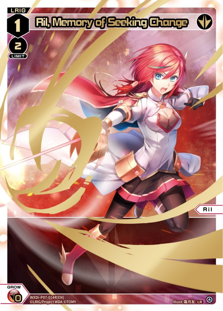 Ril Memory of Seeking Change (LR) (7014) [WXDi-P07] - WIXOSS Single