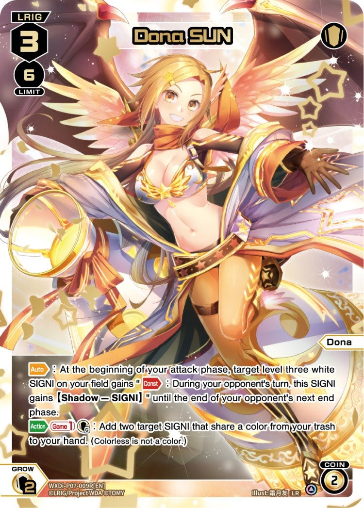 Dona SUN (LR) (7009) [WXDi-P07] - WIXOSS Single